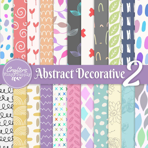 Abstract Deco Patterns 2