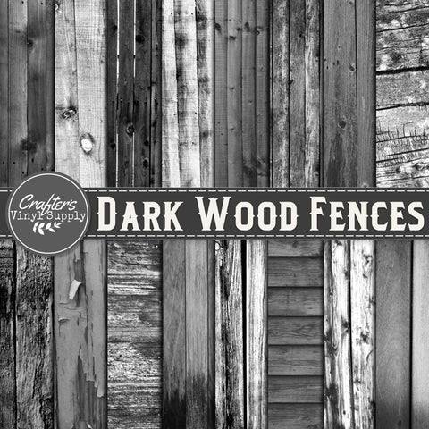 Dark Wood Fence Textures