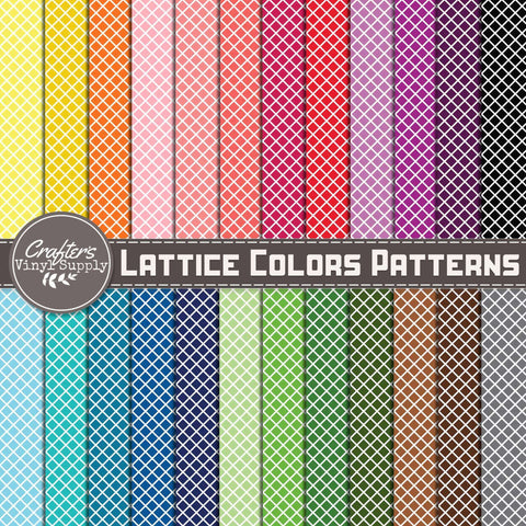 Lattice Colors Patterns