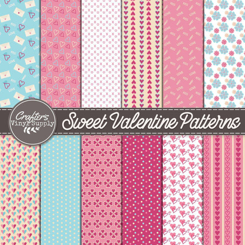 Sweet Valentine Patterns - Pack 2