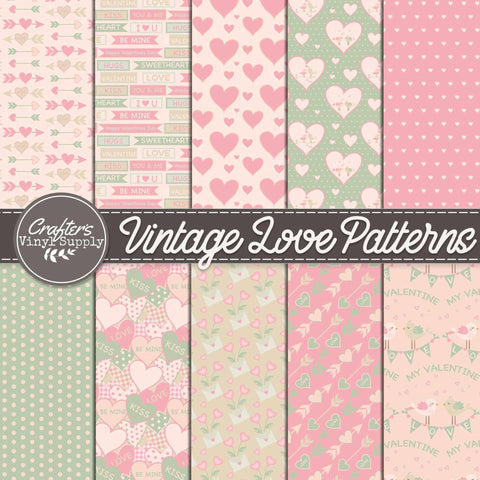 Vintage Love Patterns