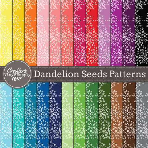 Dandelion Seeds Patterns