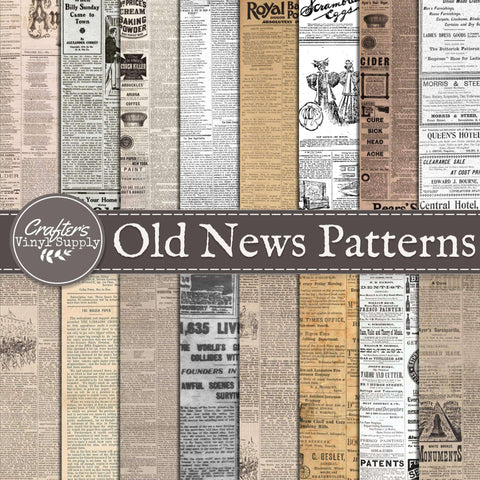 Old News Patterns