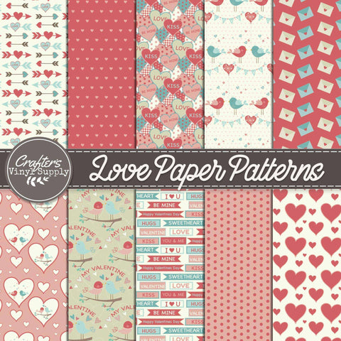 Love Paper Patterns