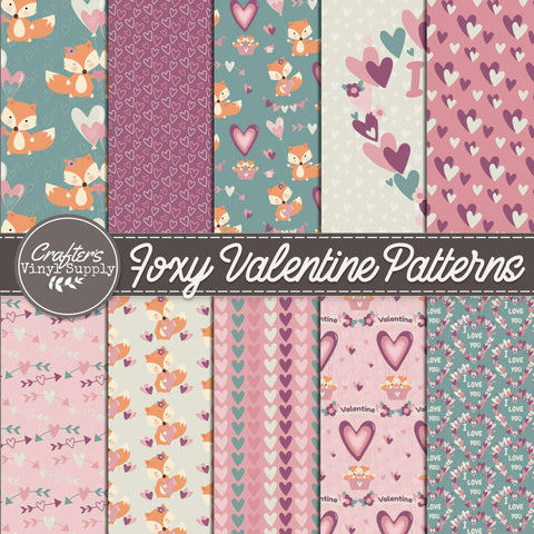 Foxy Valentine Patterns