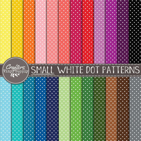 Small White Dot Patterns
