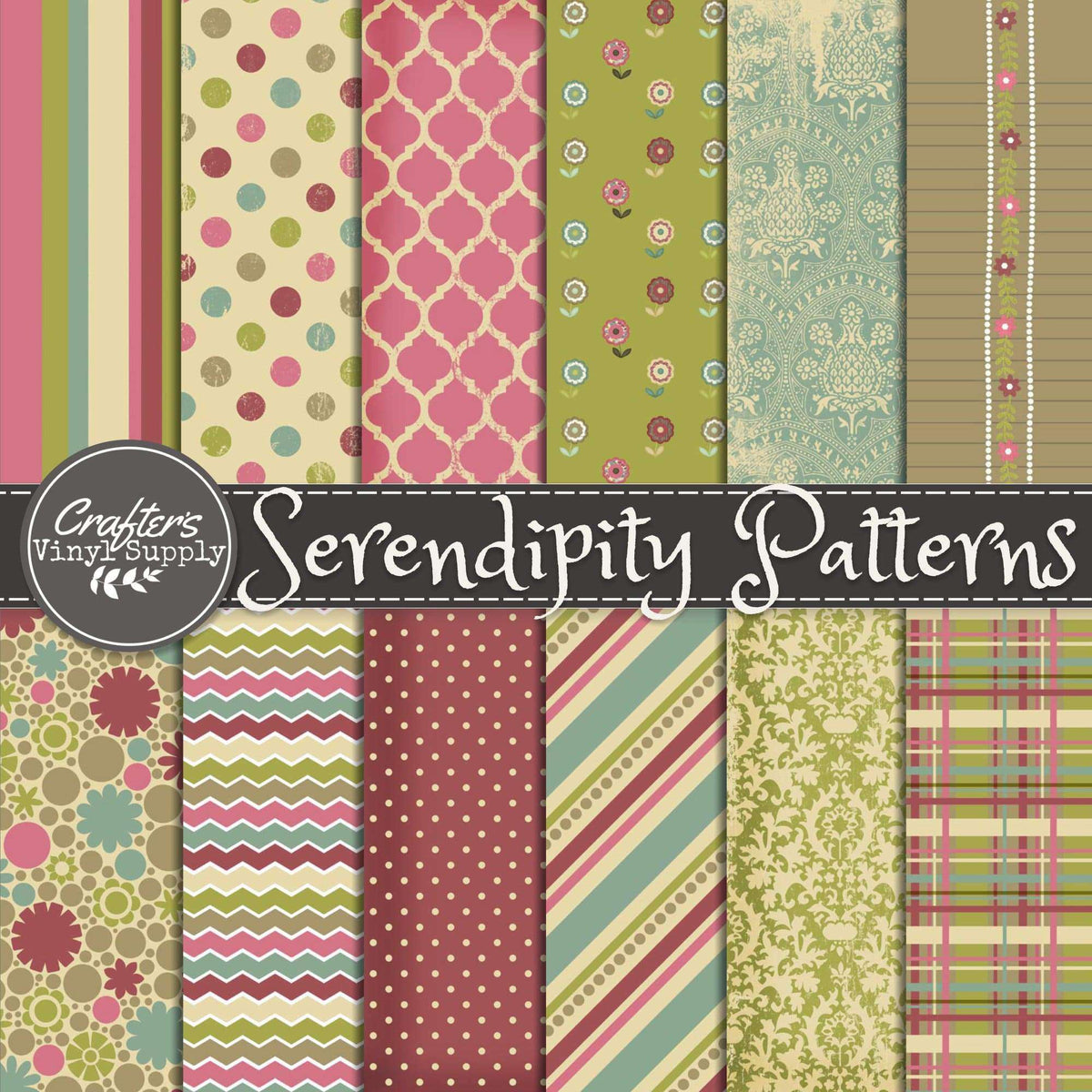 Serendipity Patterns Crafter's Vinyl Supply