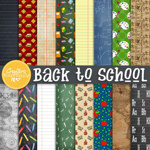Back to School Patterns