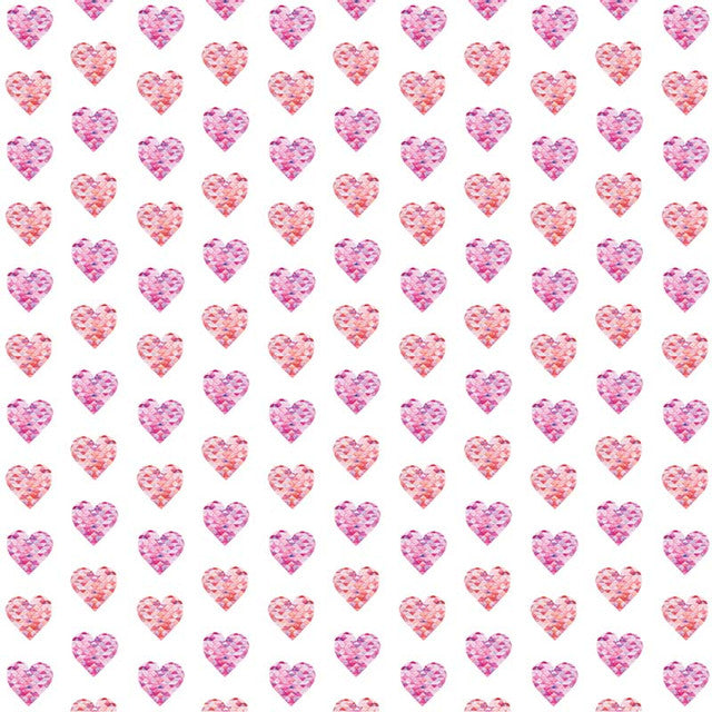 Small Triangle Hearts - Pattern Vinyl and HTV