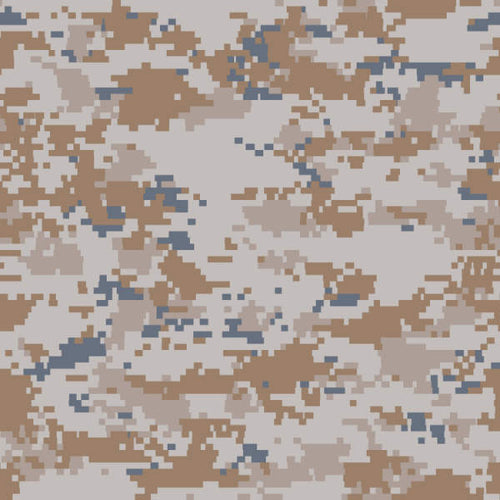 Digital pixelated camouflage pattern