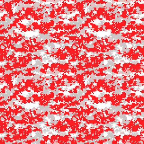 Abstract red and gray camouflage pattern