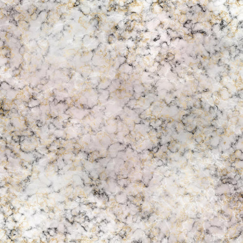 Abstract marble pattern with gold accents