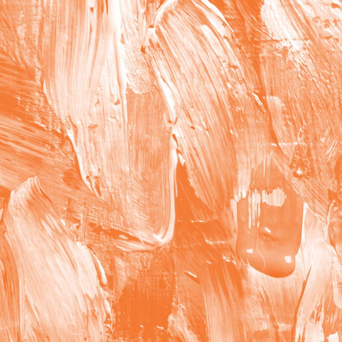 Abstract orange brushstroke pattern