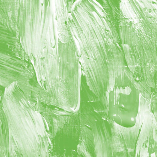 Abstract green brushstroke pattern