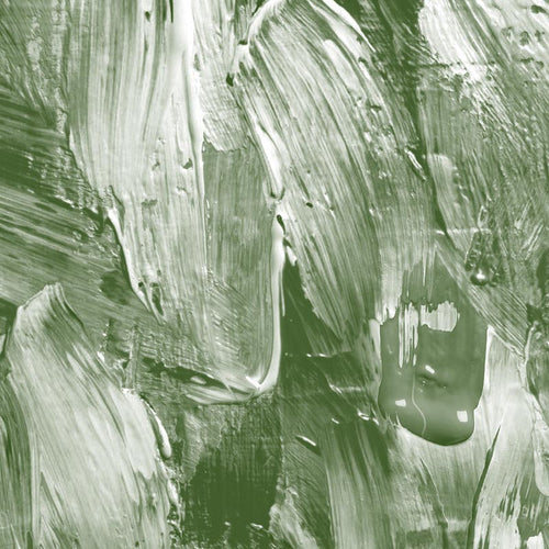 Abstract textured pattern with dynamic brushstrokes in shades of green