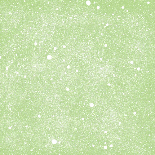 Green textured background with white speckled pattern