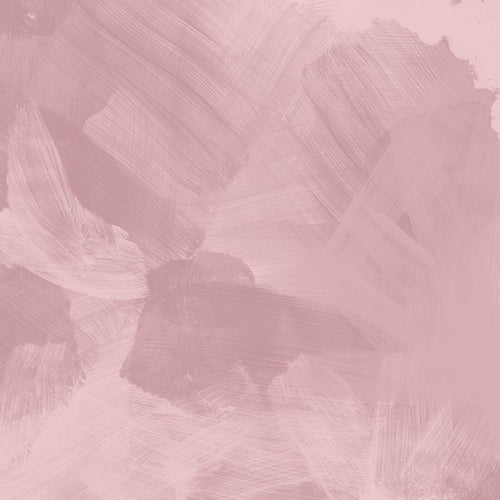 Abstract pink brushstroke floral pattern