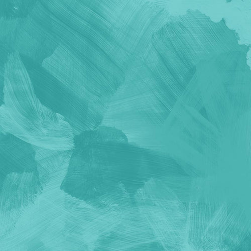 Abstract teal brushstroke pattern