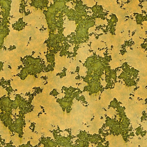 Abstract mossy pattern on an aged parchment backdrop