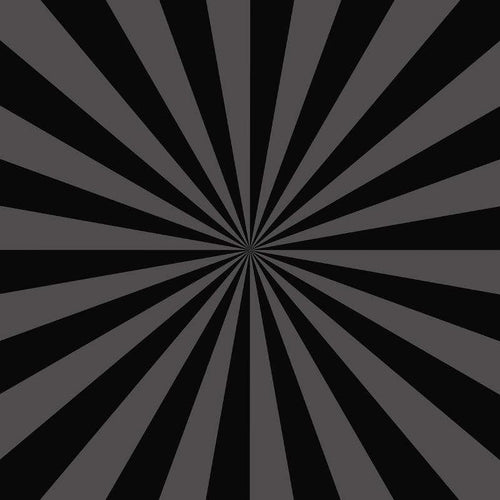 Abstract black and white starburst pattern