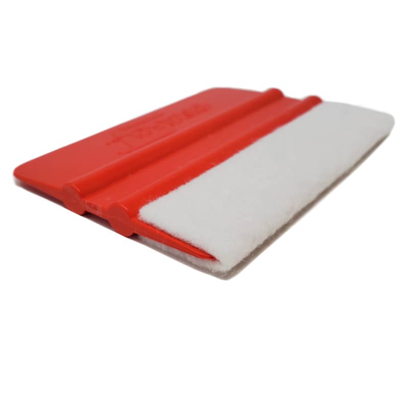 4 Plastic Squeegee - Red