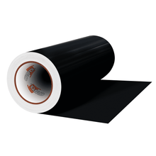Load image into Gallery viewer, Crafter&#39;s Vinyl Supply Cut Vinyl 12&quot; x 1 Yard ORACAL® 631 Vinyl - 070 Black - Matte Finish by Crafters Vinyl Supply