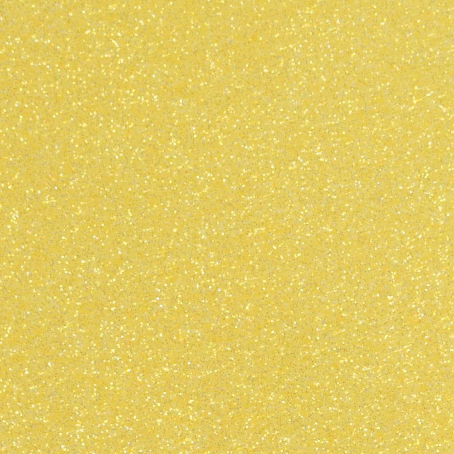 Yellow Gold Glitter HTV 12x12