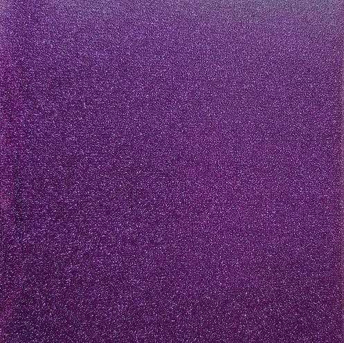 Crafter's Vinyl Supply Cut Vinyl 20” x 12” Siser Glitter Purple by Crafters Vinyl Supply