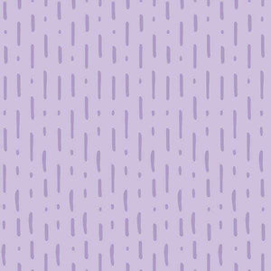 Abstract lilac pattern with vertical droplet shapes