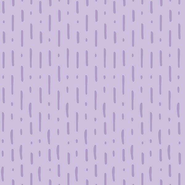 Abstract lilac pattern with vertical droplet shapes