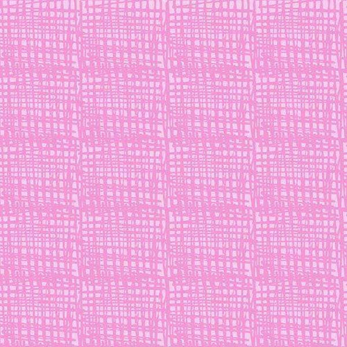 Abstract pink scribble pattern on a light mauve background
