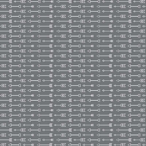 Repeating arrow pattern in grayscale