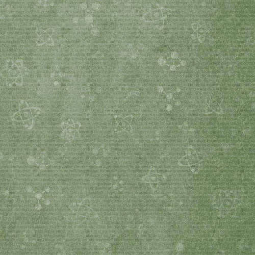 Textured green pattern with subtle botanical motifs