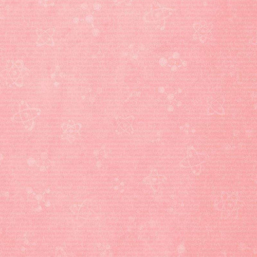 Subtle pink floral pattern on a textured background