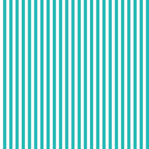 Alternating aqua and white vertical stripes pattern
