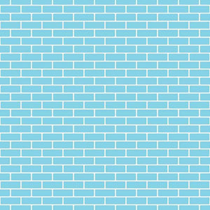Light blue brick pattern