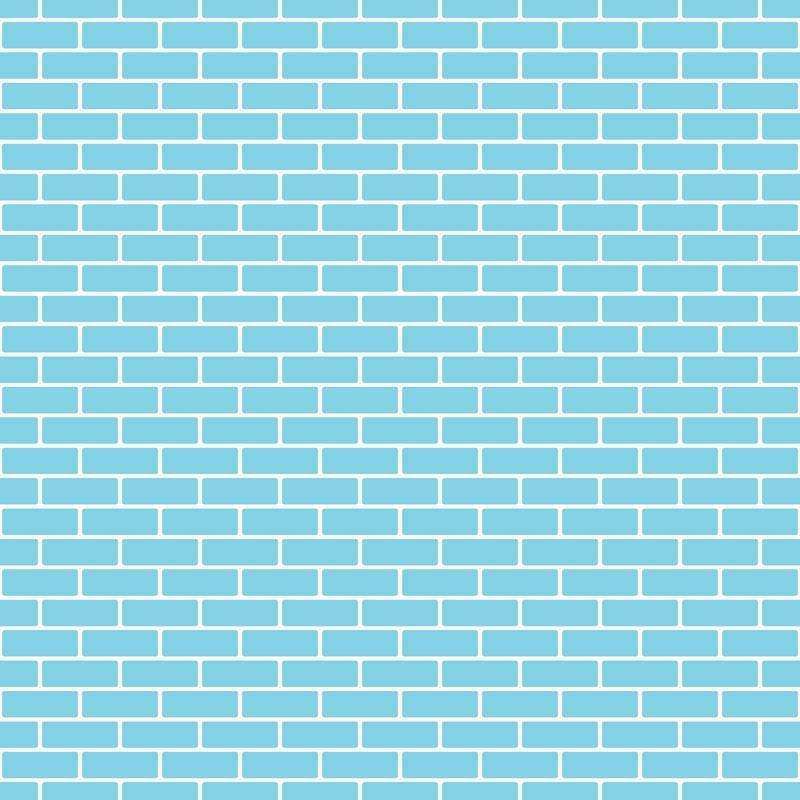 Light blue brick pattern
