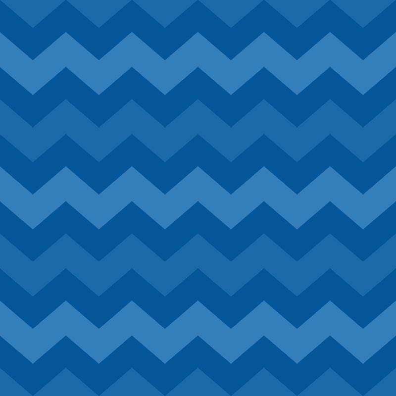 Layered blue chevron pattern