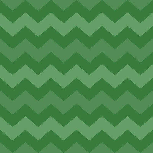 Green chevron pattern