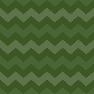 Zigzag pattern in varying shades of green