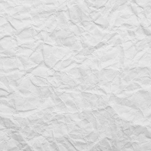 Crinkled white paper texture