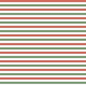 Red, white and green striped pattern