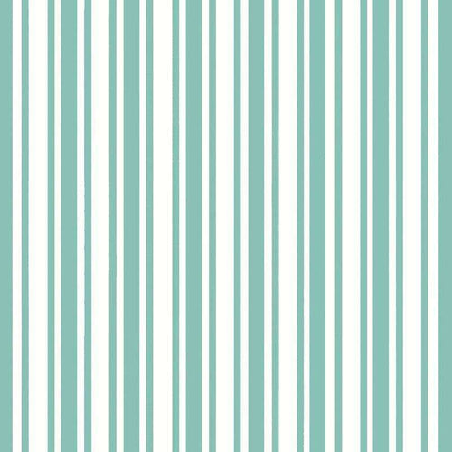 Vertical mint green and white stripes