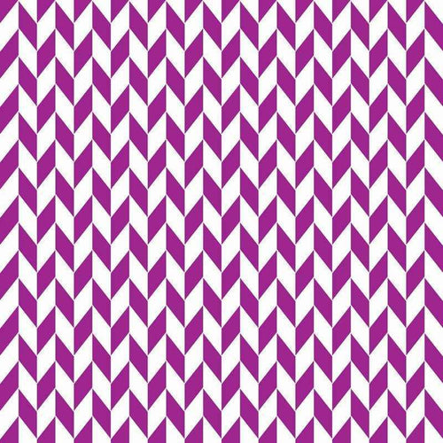 Purple and white herringbone pattern design