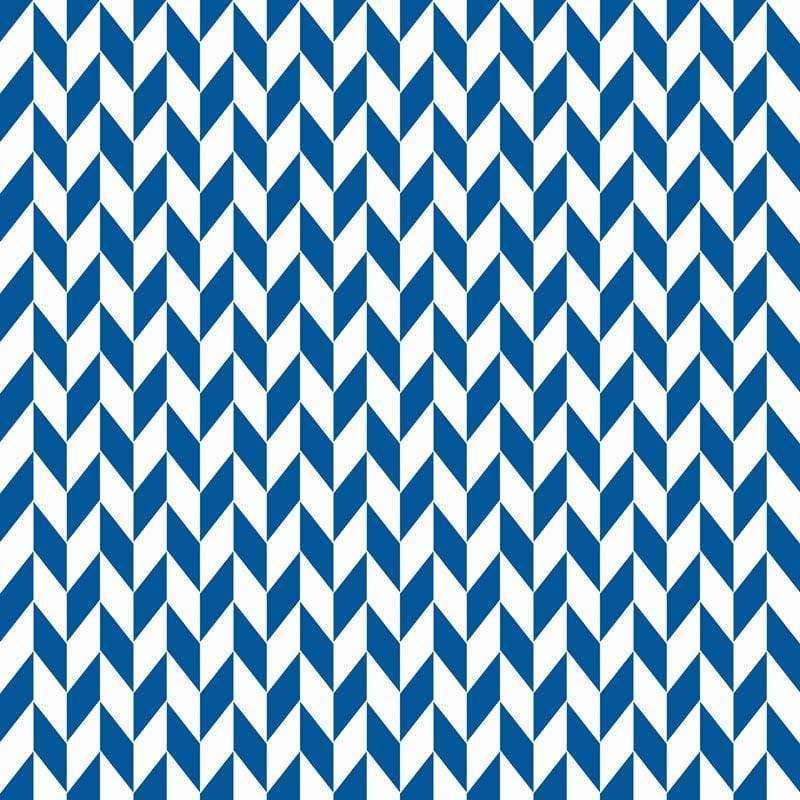 Navy blue and white herringbone pattern