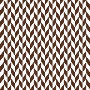 Brown and white chevron pattern