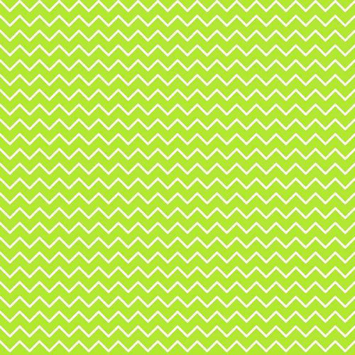 Seamless zigzag pattern in lime green