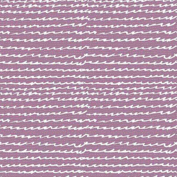 Abstract scribble pattern on a lavender background