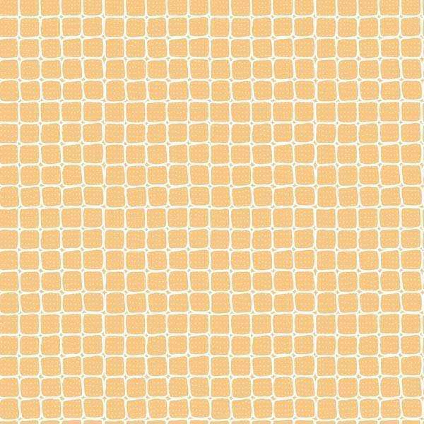 Square pattern resembling cobblestone texture in warm amber tones