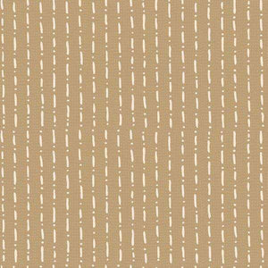 Abstract stitch-like pattern on an earthy brown background